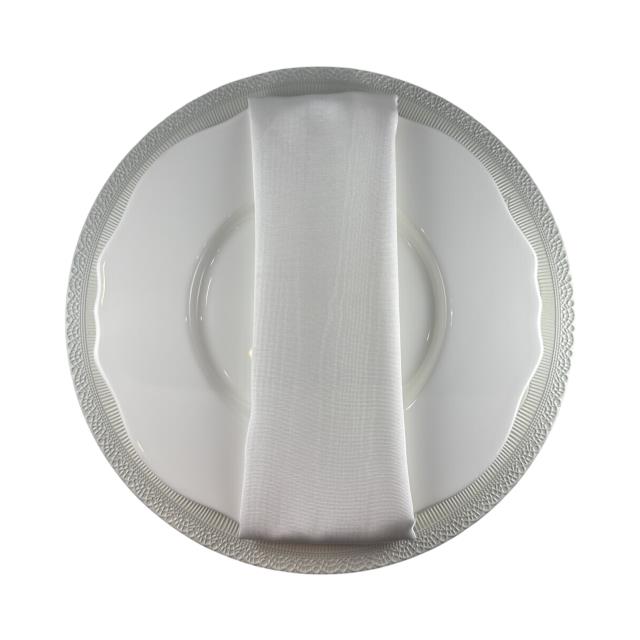Where to find White Bengaline Moire Dinner Napkin in Tulsa