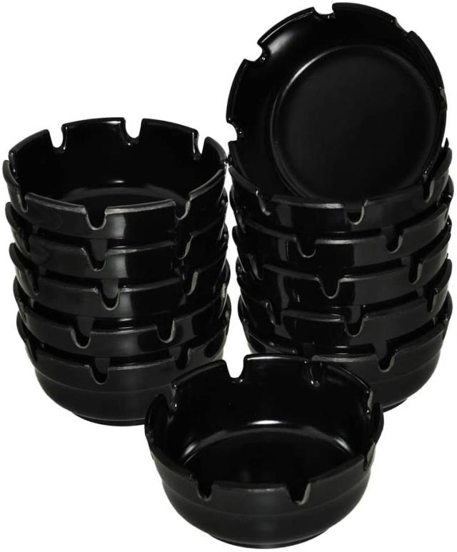 Rental store for Black Plastic Ash Tray in Tulsa OK