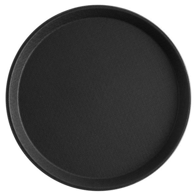 Rental store for 11  Black Non-Skid Serving Tray in Tulsa OK