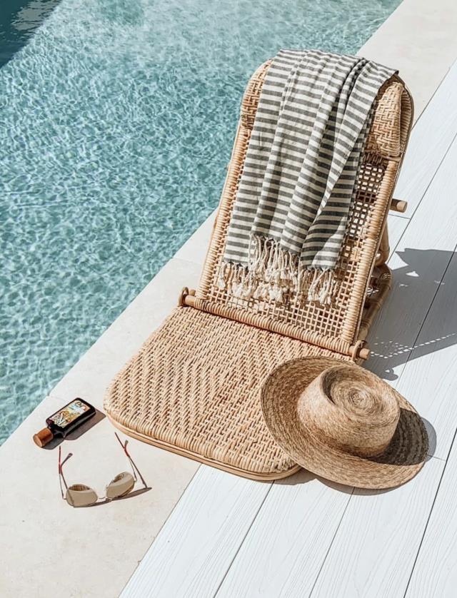 Where to find Rattan Floor Chair in Tulsa