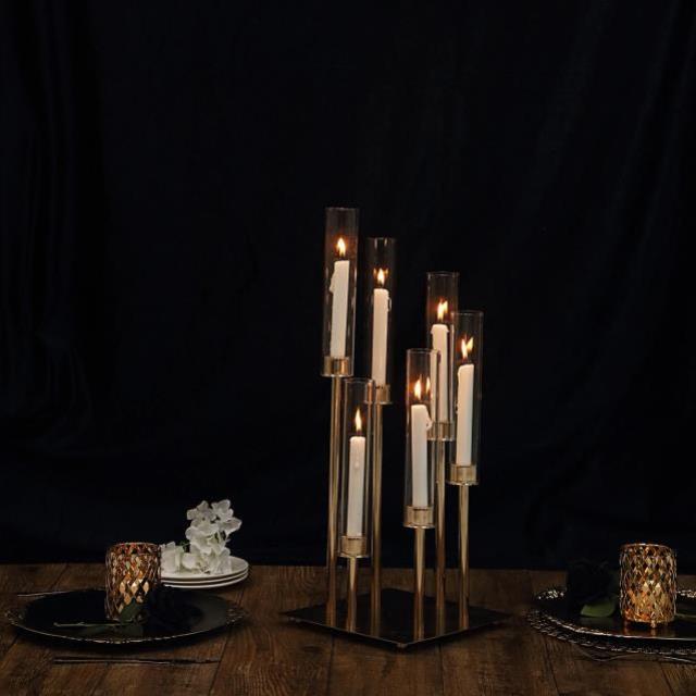 Where to find Gold Cascade Candelabra 6 arm 24 in Tulsa