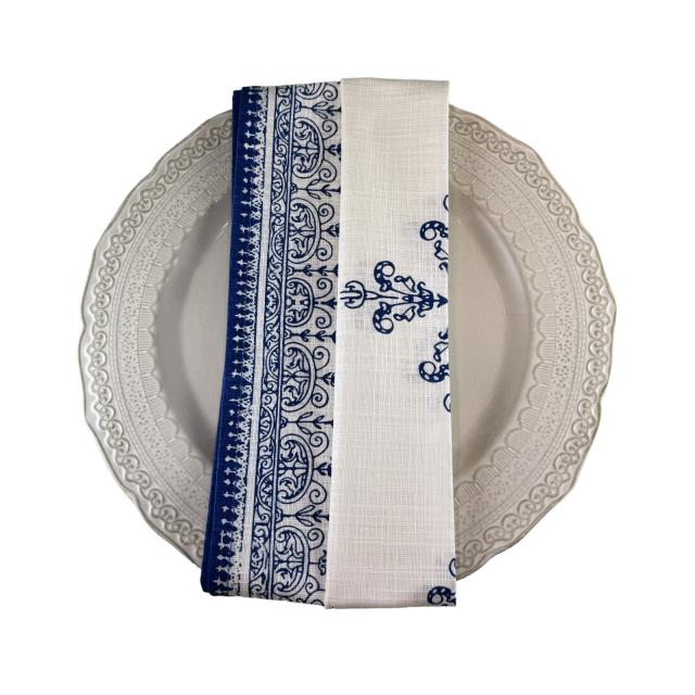 Where to find Blue Hampton Cotton Napkin in Tulsa