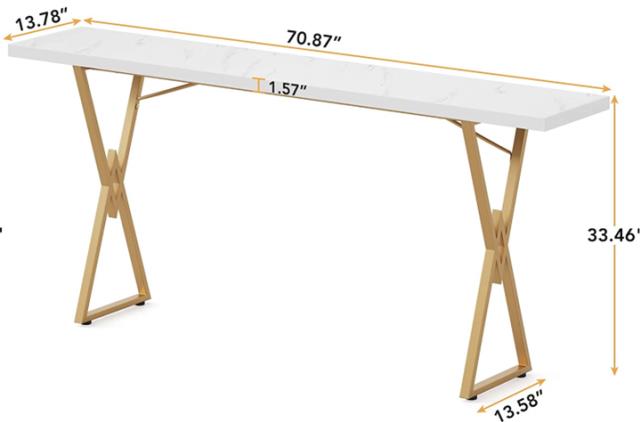Where to find Diamonte Console Table in Tulsa
