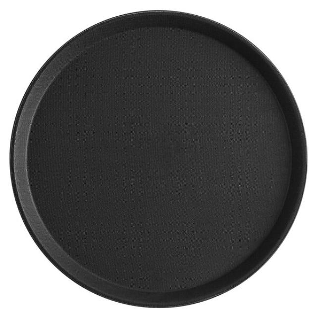 Rental store for 14  Black Non-Skid Serving Tray in Tulsa OK