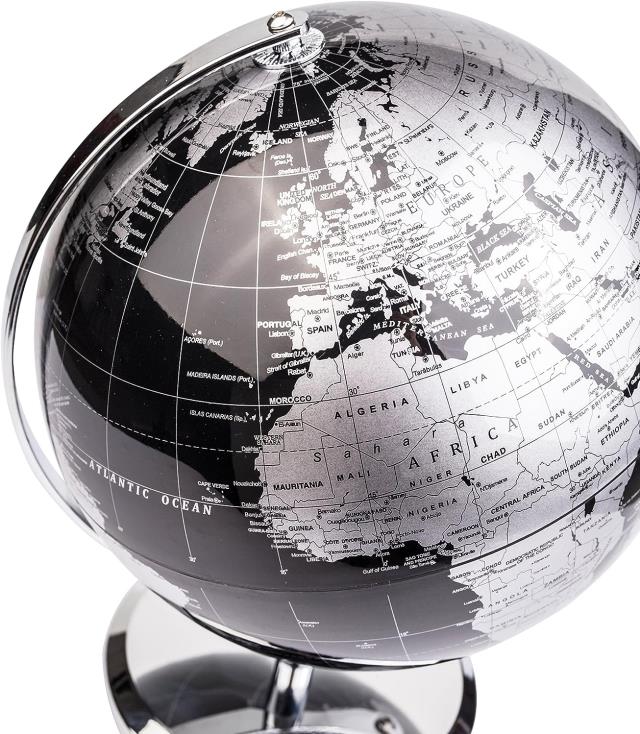 Where to find World Globe 8 Metallic Black in Tulsa