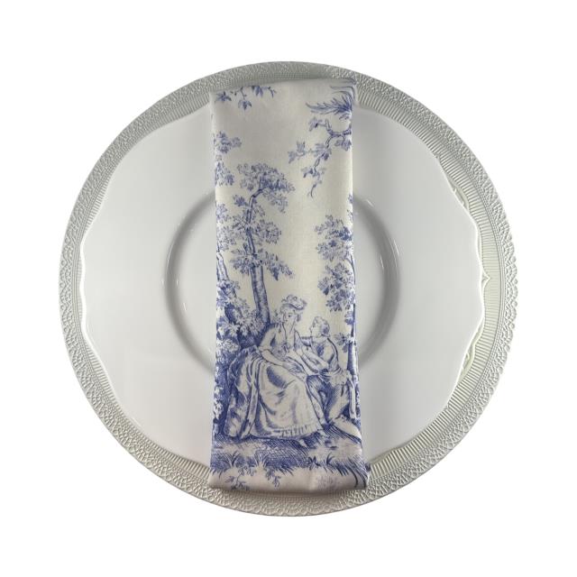 Where to find Blue Floral French Toile in Tulsa